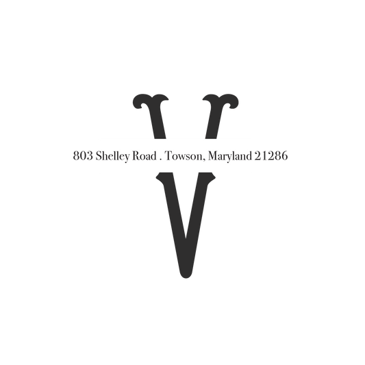 style #5 | return address stamp