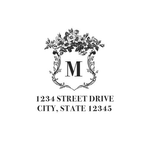 style #16 | return address stamp