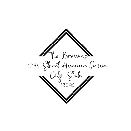 style #20 | return address stamp