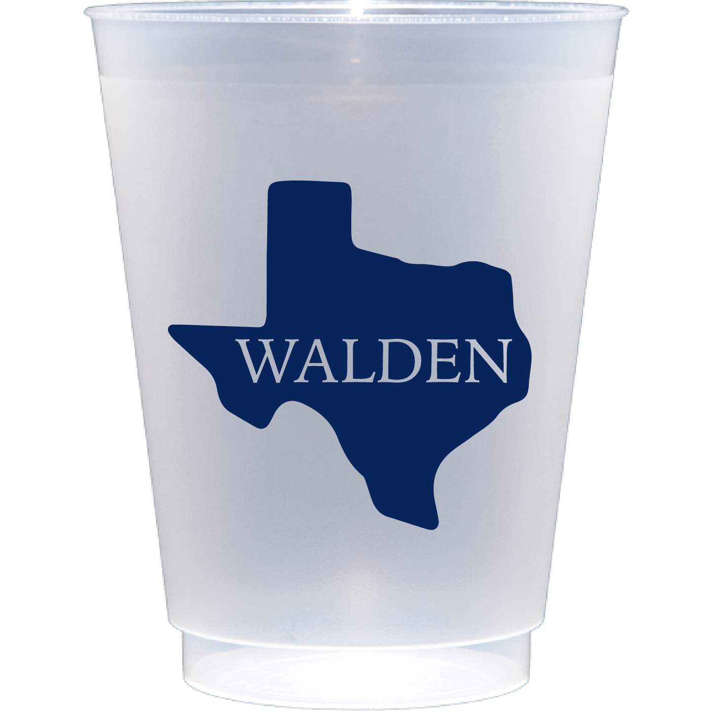 Personalized Texas name | Frosted Flex Cup