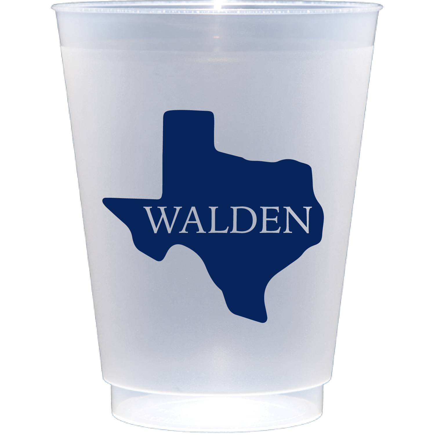 Personalized Texas name | Frosted Flex Cup