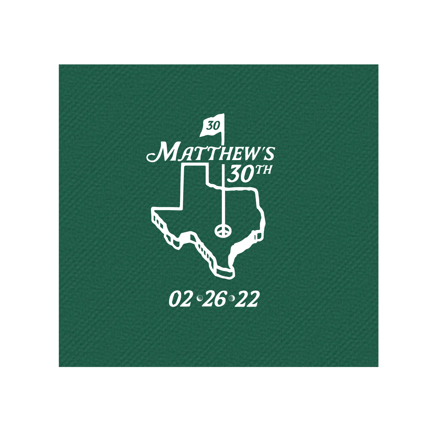 Custom Cocktail Napkin