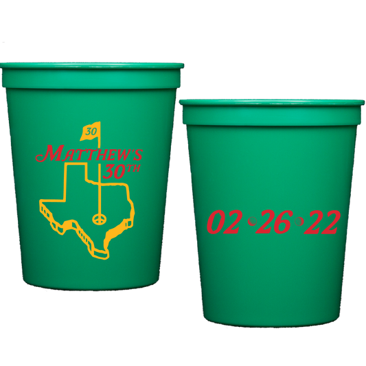 texas golf | stadium cups