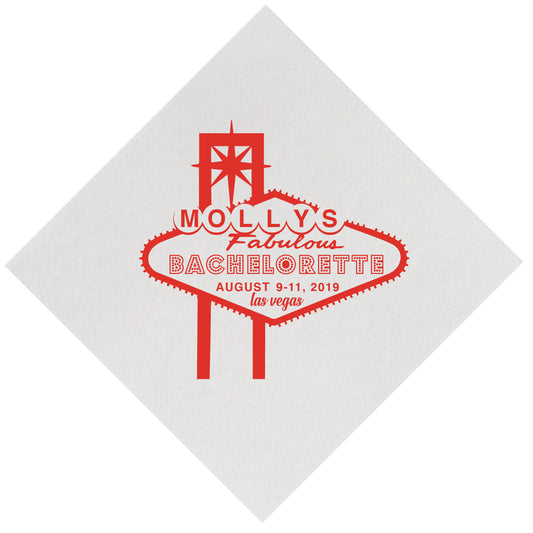 Custom Cocktail Napkin