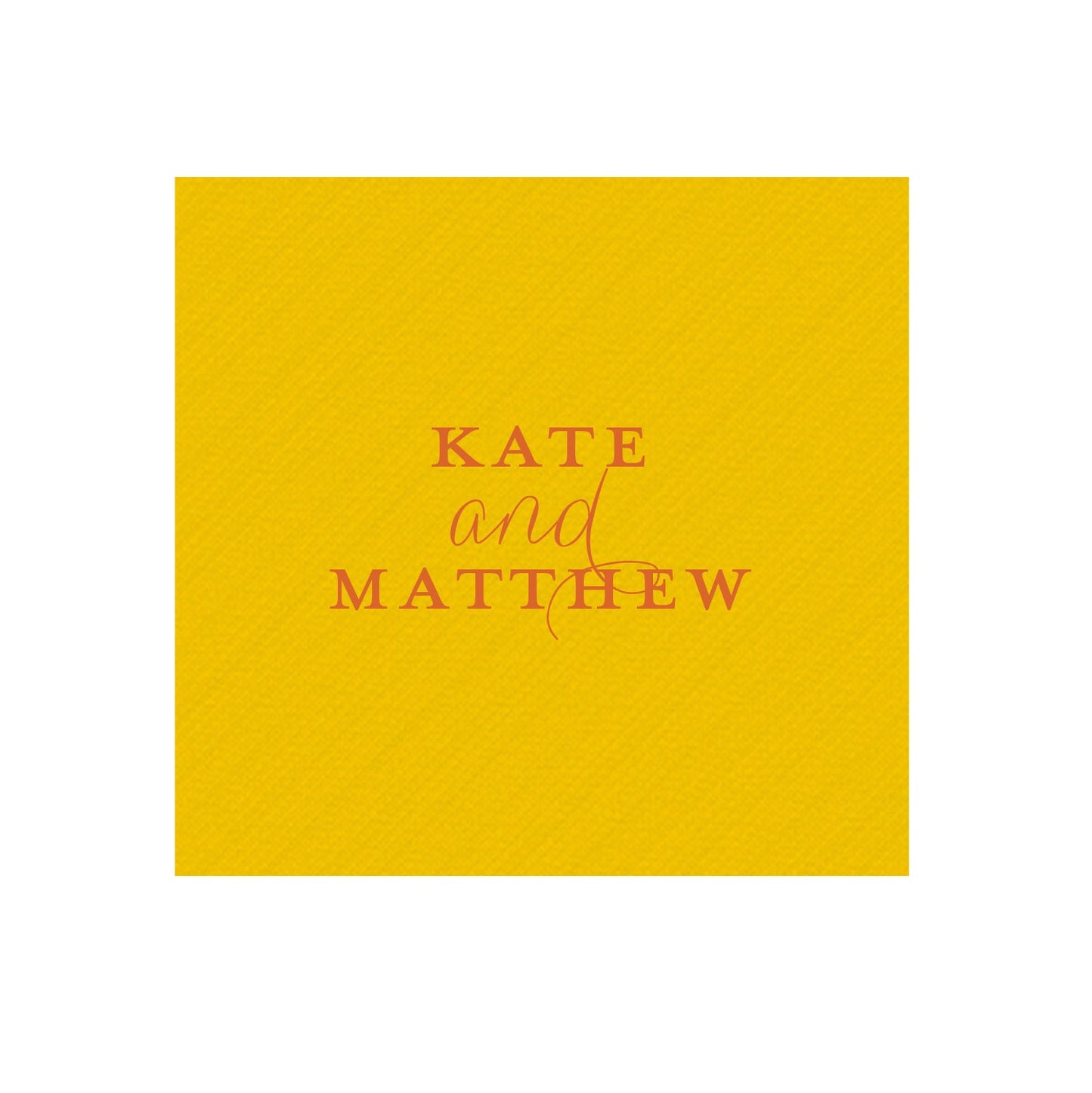 Custom Cocktail Napkin