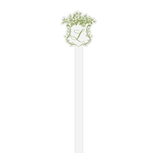 W4 | stir stick | die-cut acrylic shape
