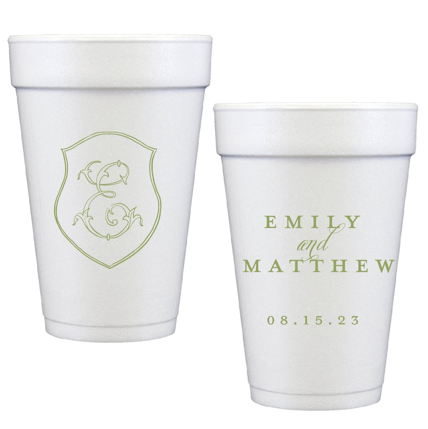 W8 | styrofoam cups