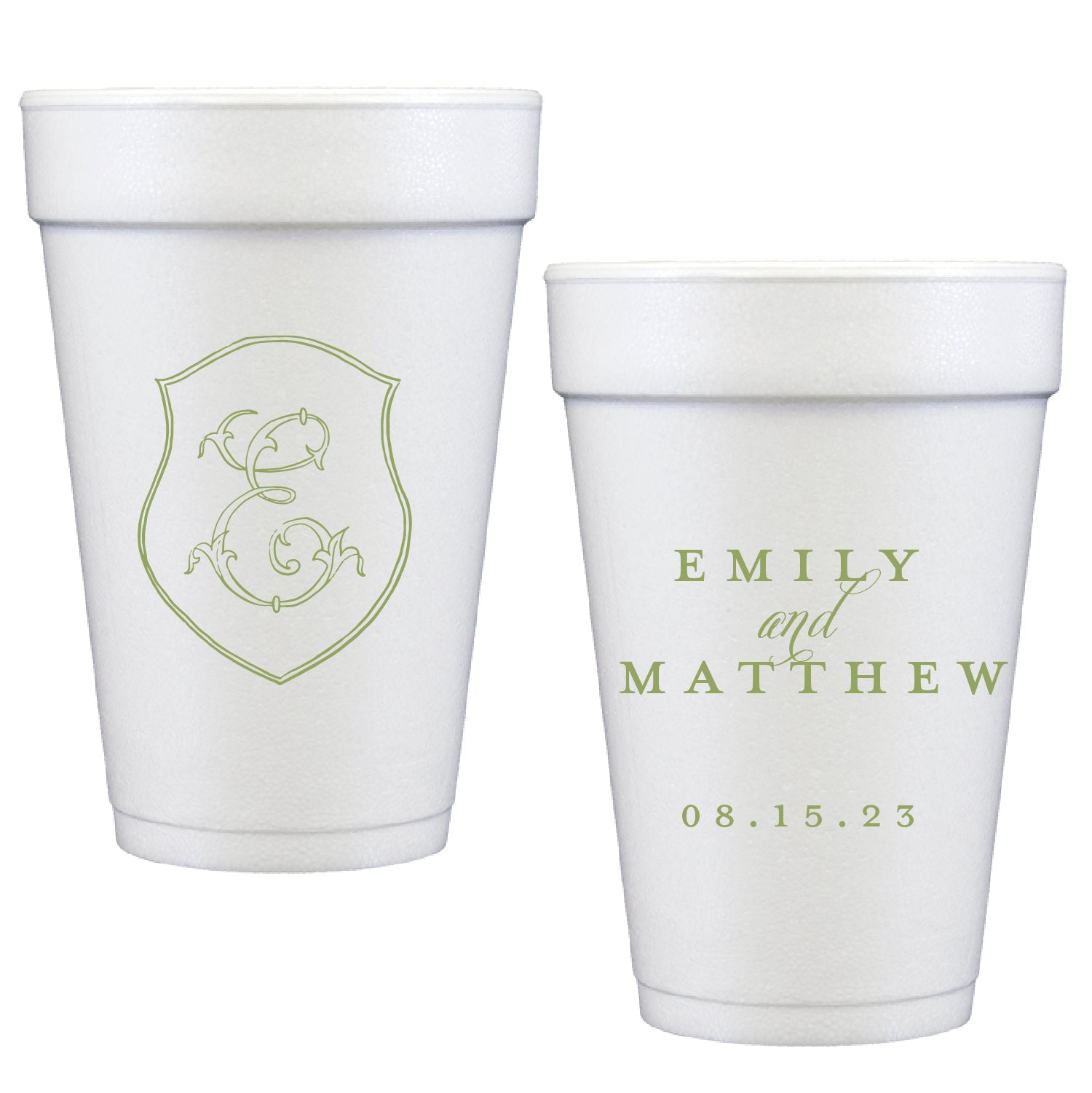 W8 | styrofoam cups