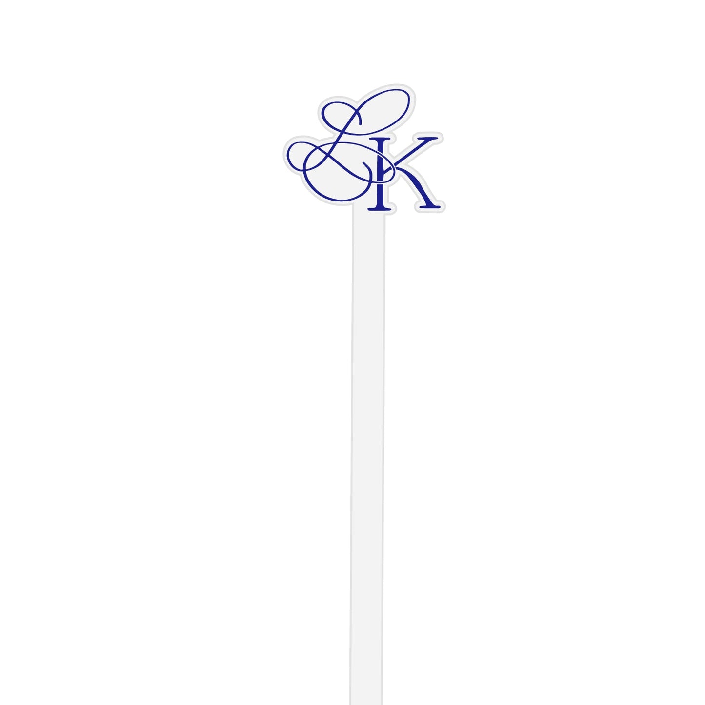 W9 | stir stick | die-cut acrylic shape