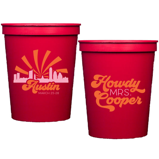 austin | stadium cups