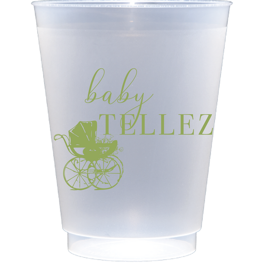 Personalized baby pram | Frosted Flex Cup