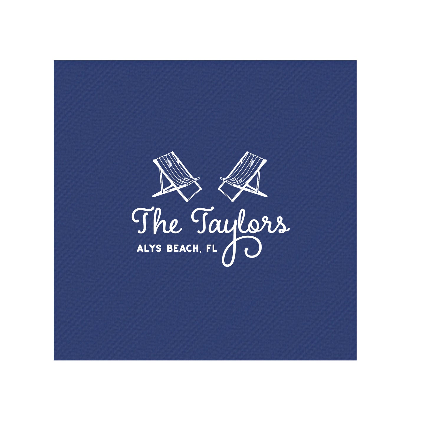 Custom Cocktail Napkin