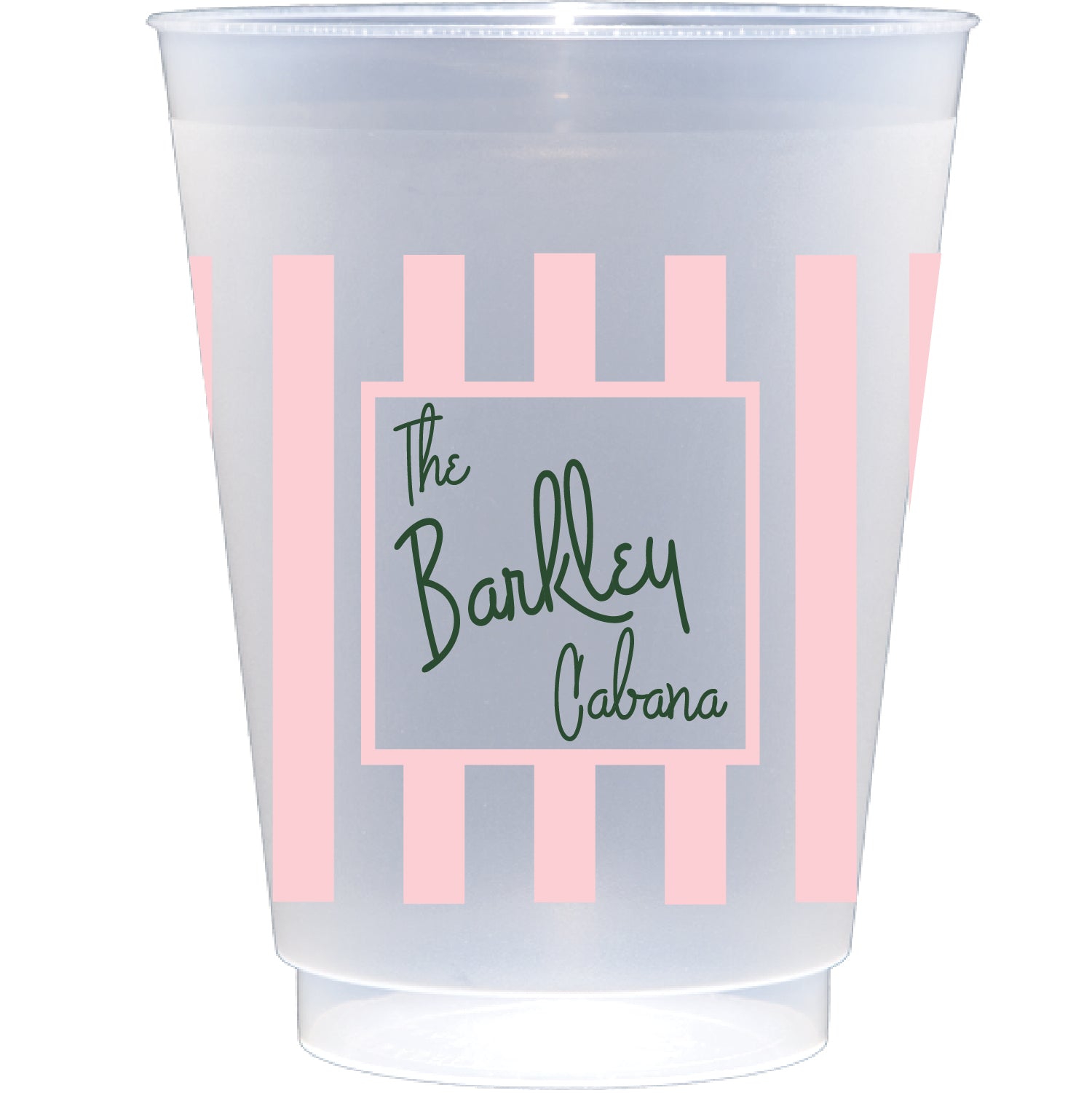 Personalized Beverly Hills Hotel inspired | Frosted Flex Cup