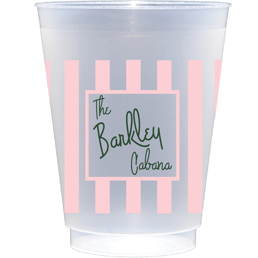 Personalized Beverly Hills Hotel inspired | Frosted Flex Cup