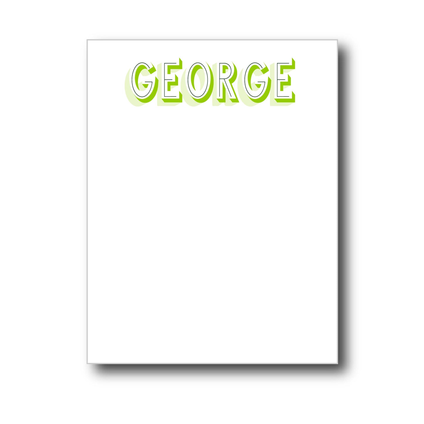 block green | Notepad