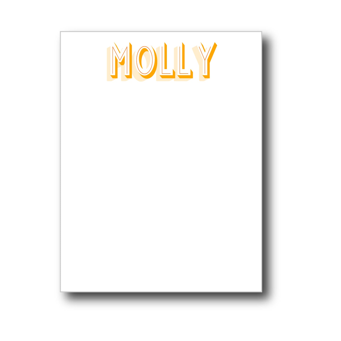 block orange | Notepad