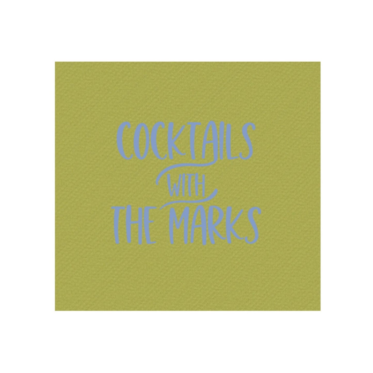 Custom Cocktail Napkin