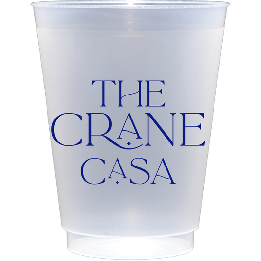 Personalized wave text | Frosted Flex Cup