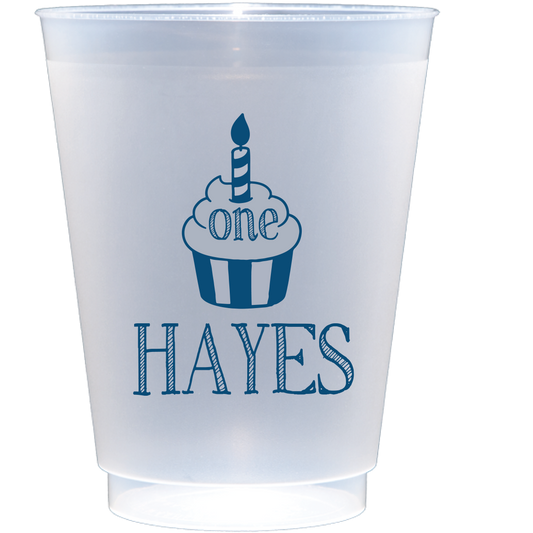 Personalized birthday cupcake | Frosted Flex Cup