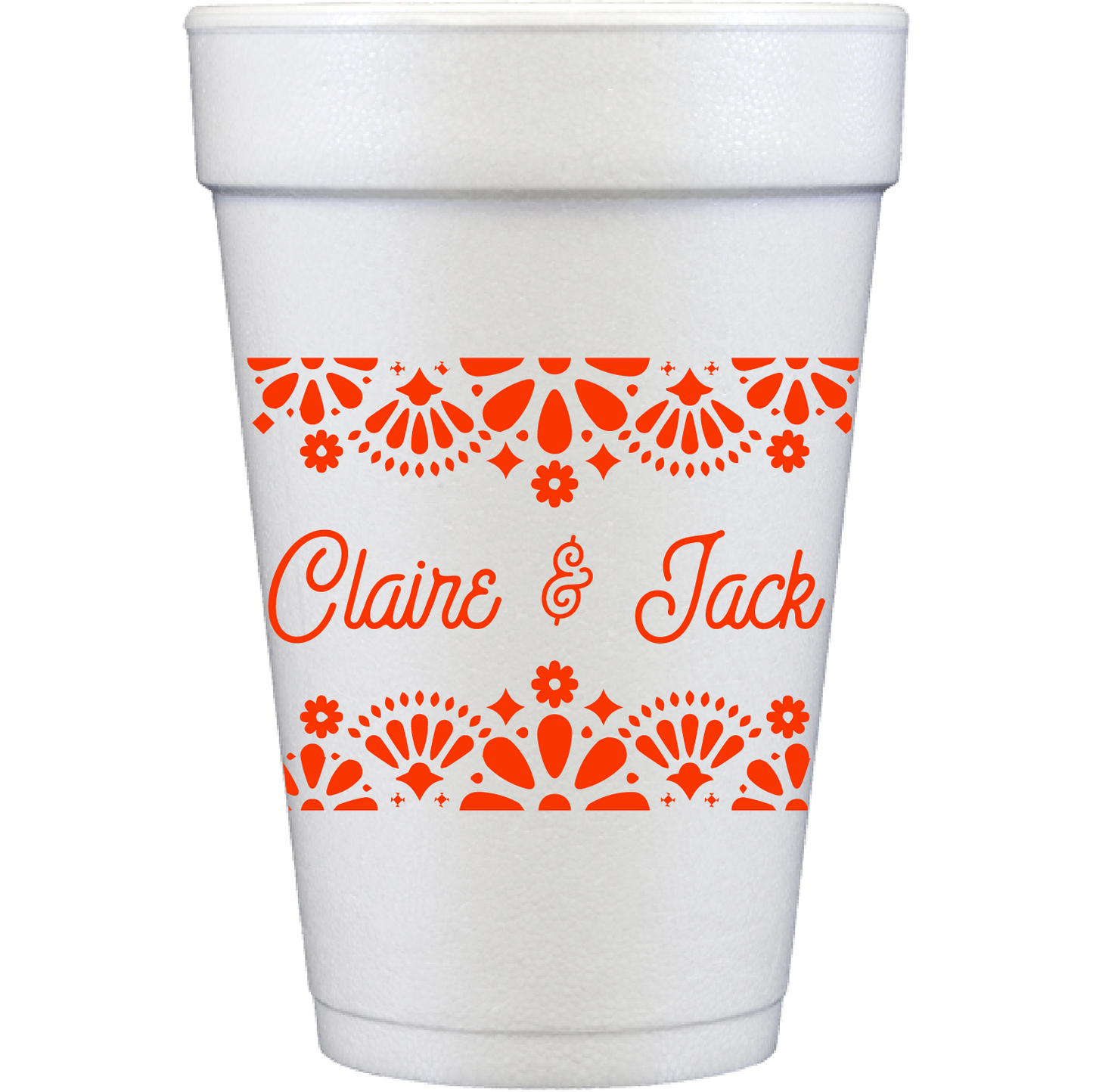 fiesta folk | styrofoam cups