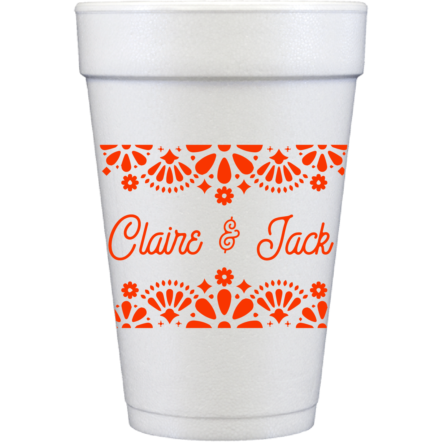fiesta folk | styrofoam cups