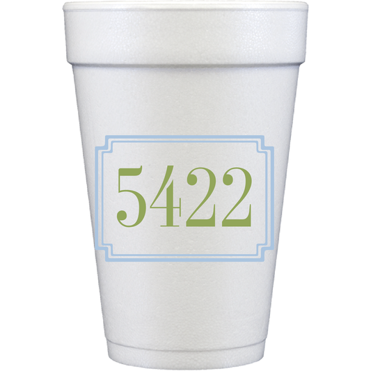 Custom frame | styrofoam cup