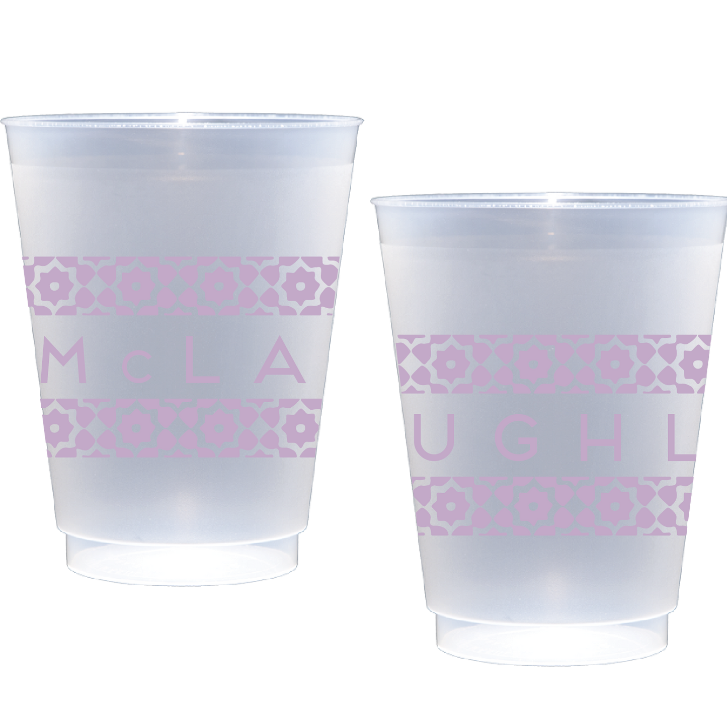 Personalized frame | Frosted Flex Cup