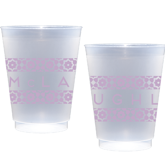 Personalized frame | Frosted Flex Cup