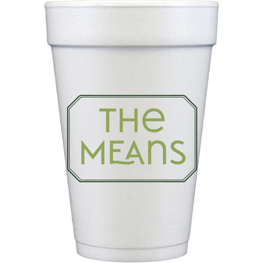 frame 5 | styrofoam cups