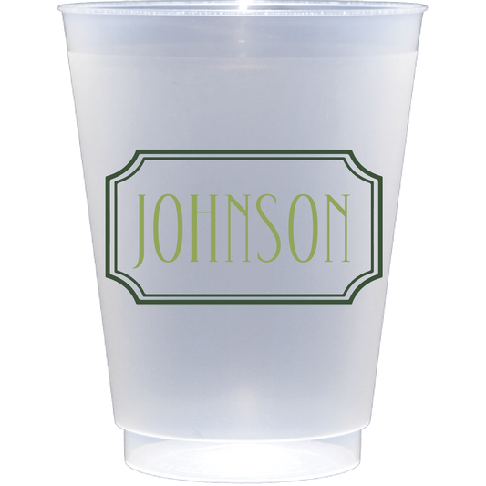 Personalized frame | Frosted Flex Cup