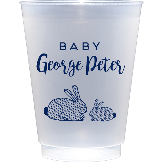 Persnalized herend bunnies | Frosted Flex Cup