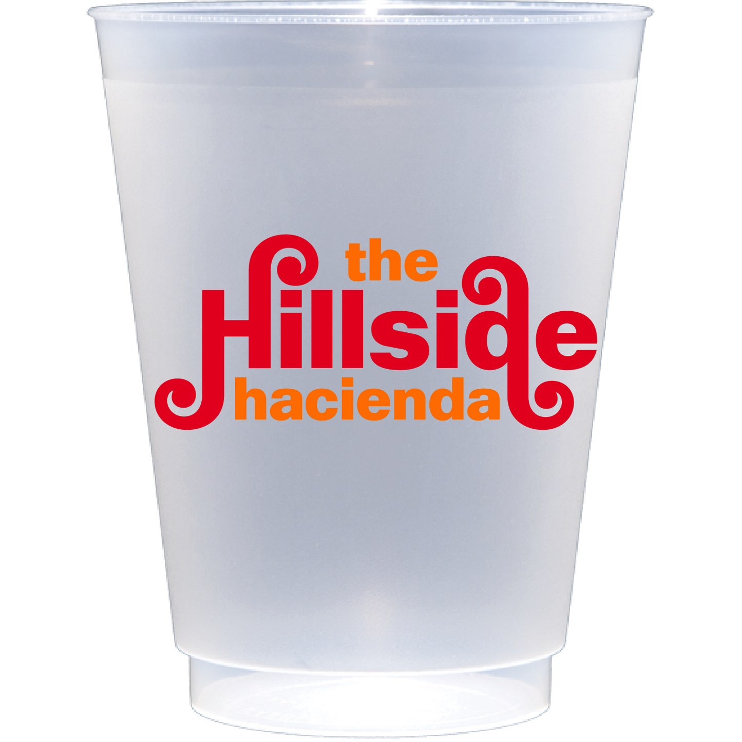 Personalized hillside | Frosted Flex Cup