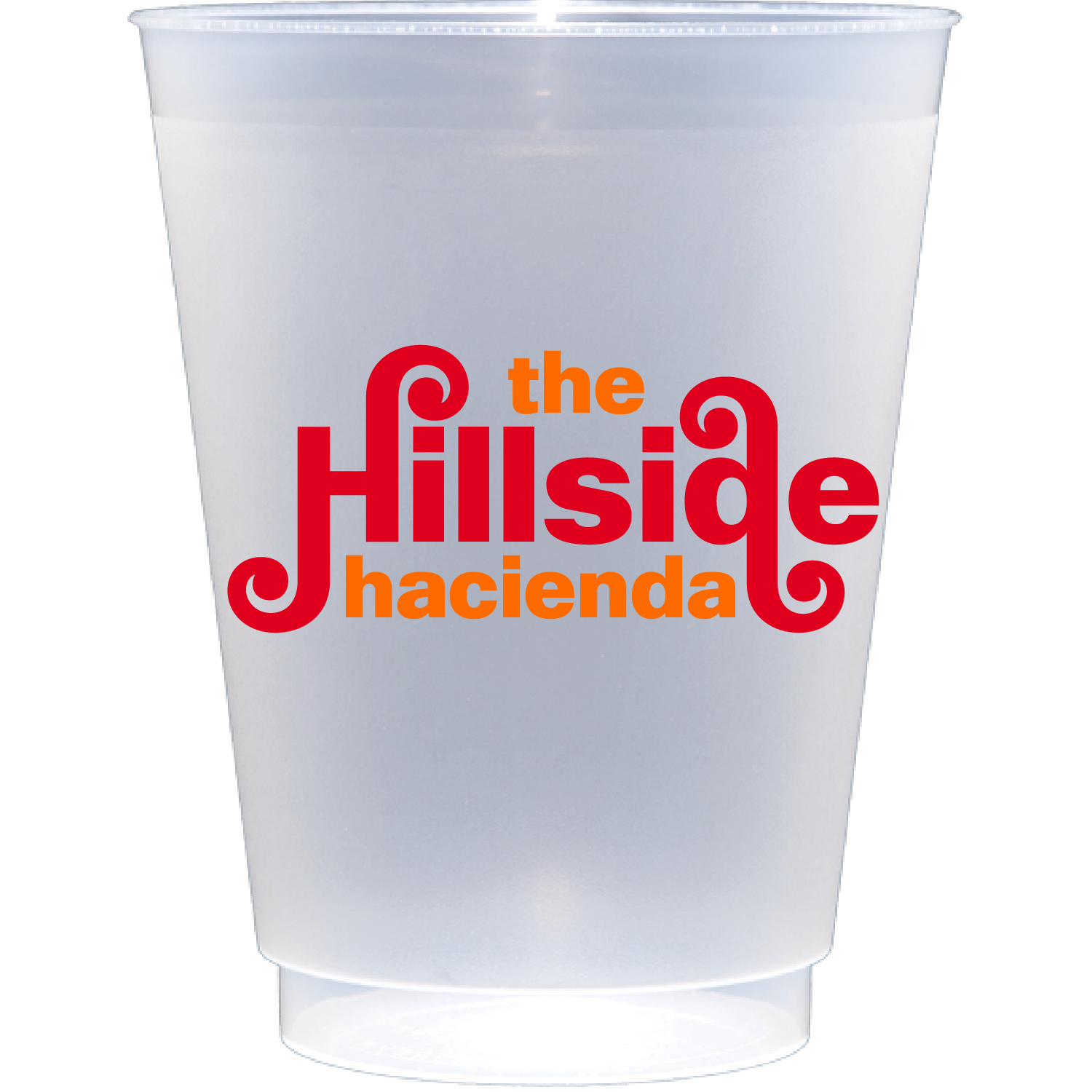 Personalized hillside | Frosted Flex Cup