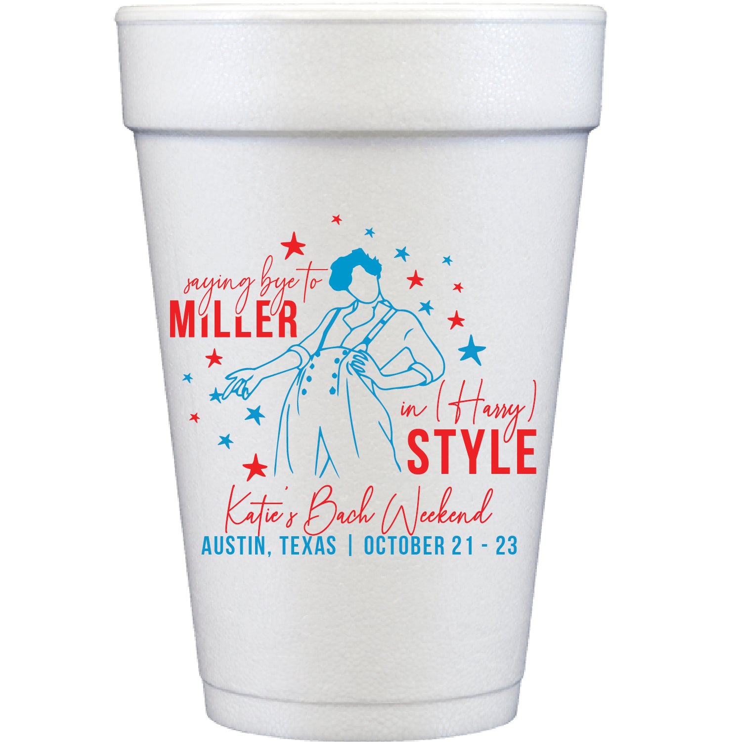 austin personalized styrofoam cups – The Essential Market