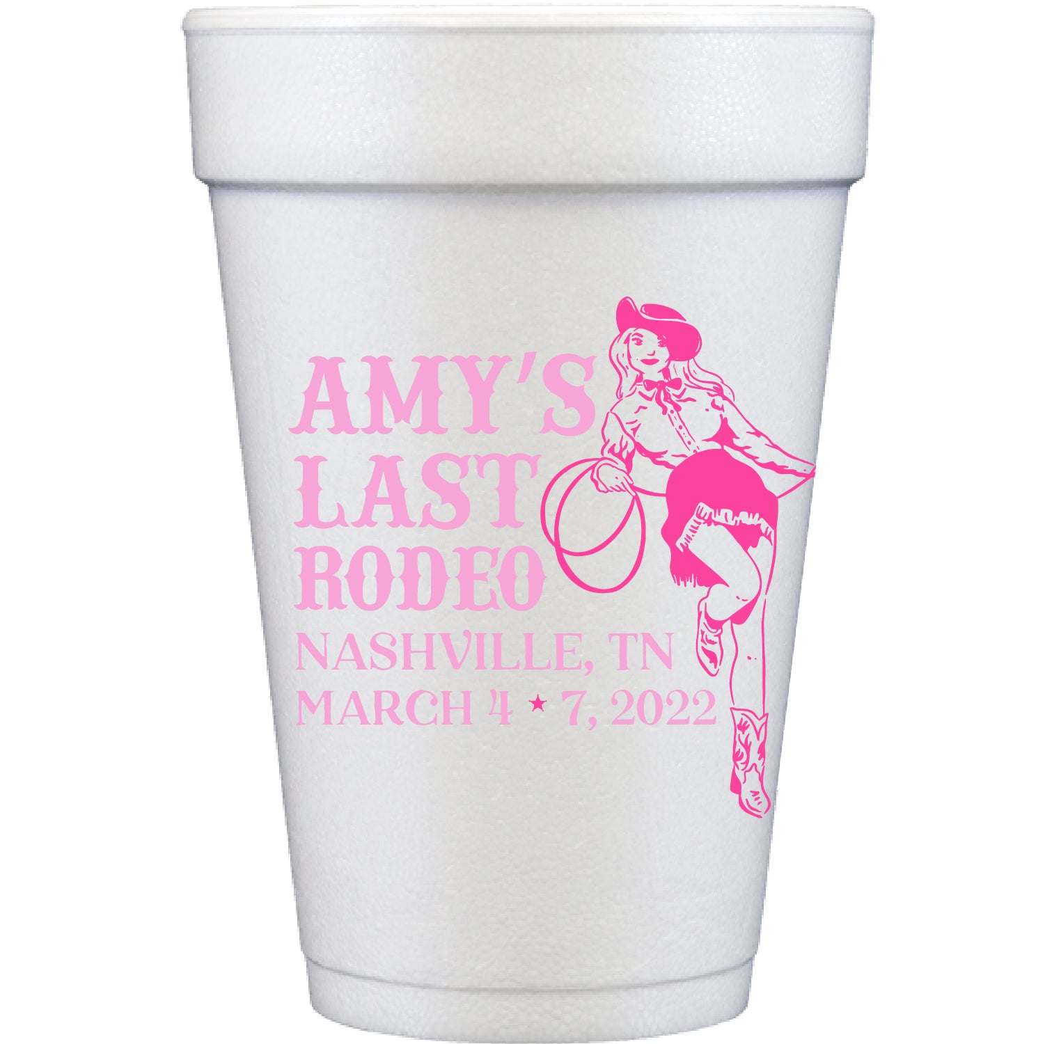 last rodeo | styrofoam cups