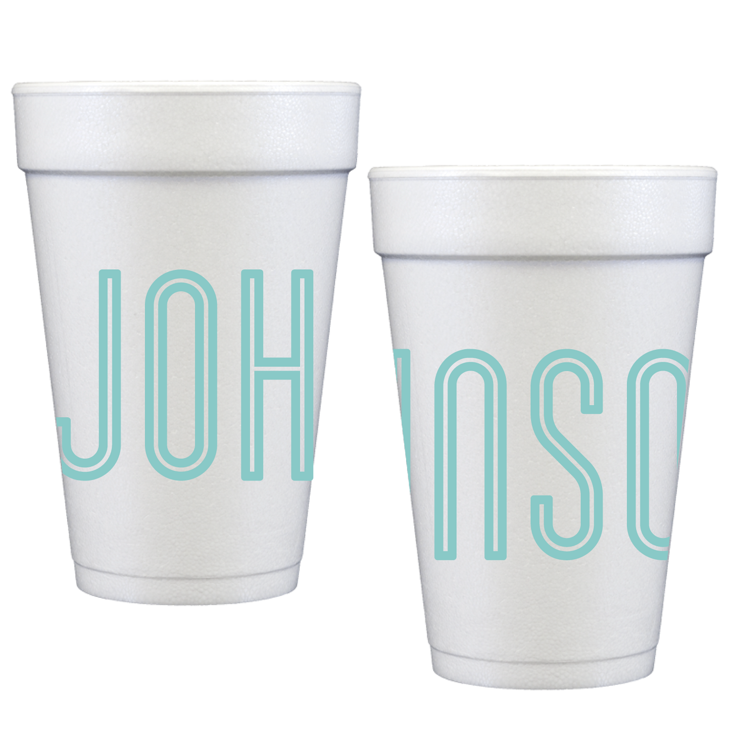 line name | styrofoam cups
