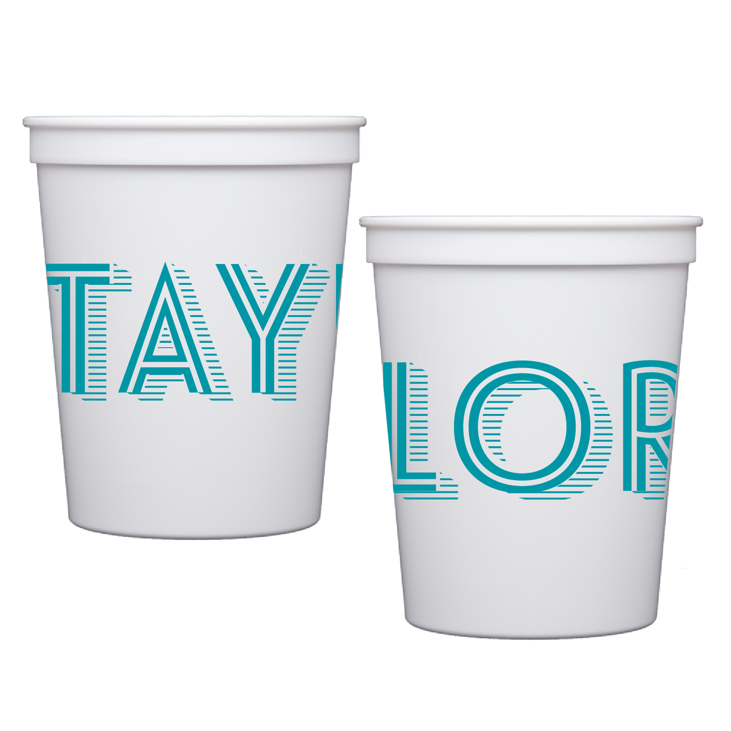 line shadow | stadium cups