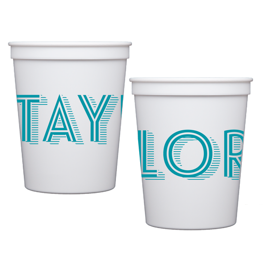 line shadow | stadium cups