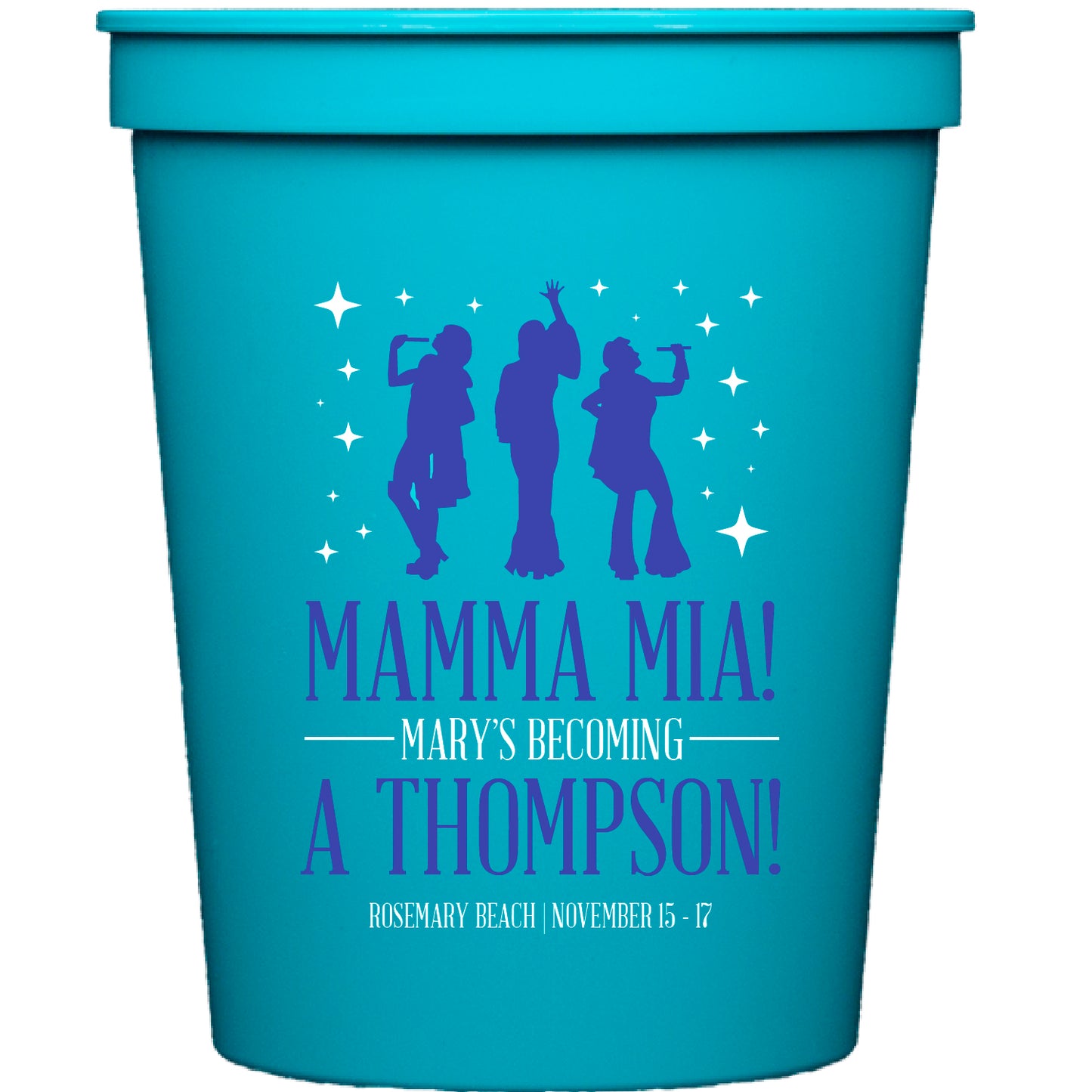 mama mia | stadium cups