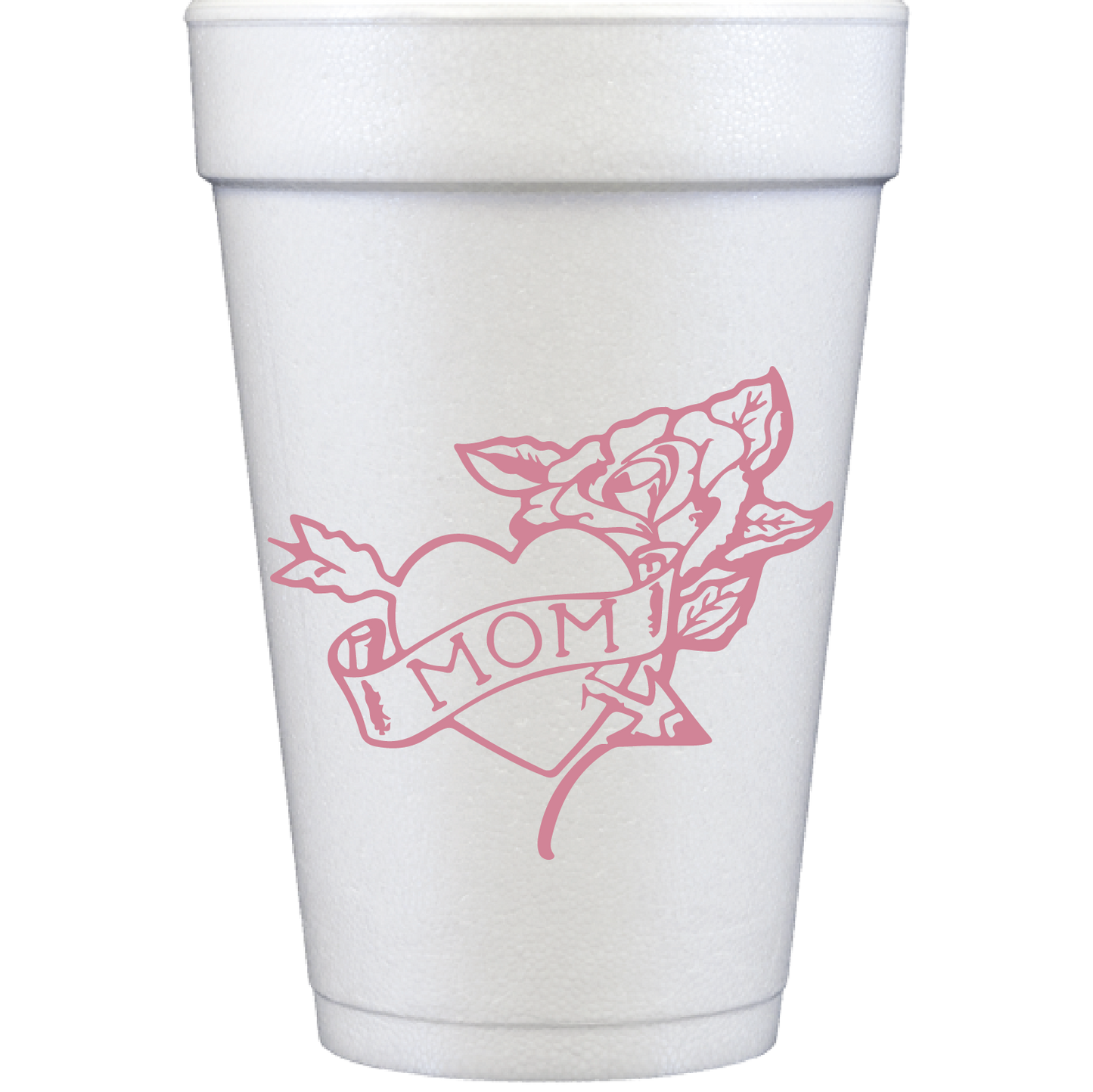 mom tat | styrofoam cups