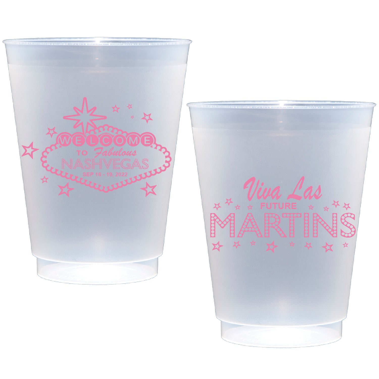 Persnalized nashvegas | Frosted Flex Cup
