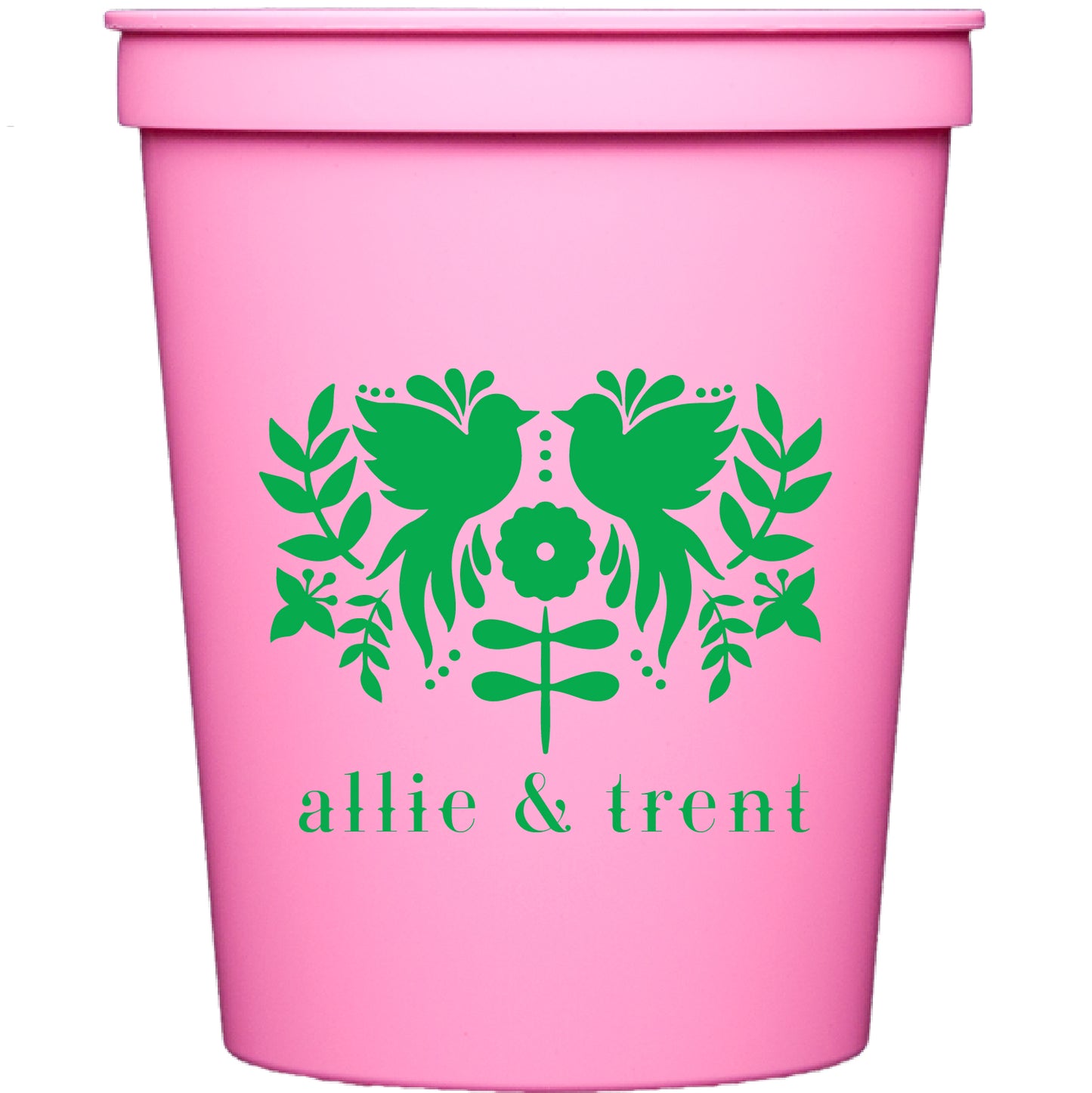 fiesta birds | stadium cups