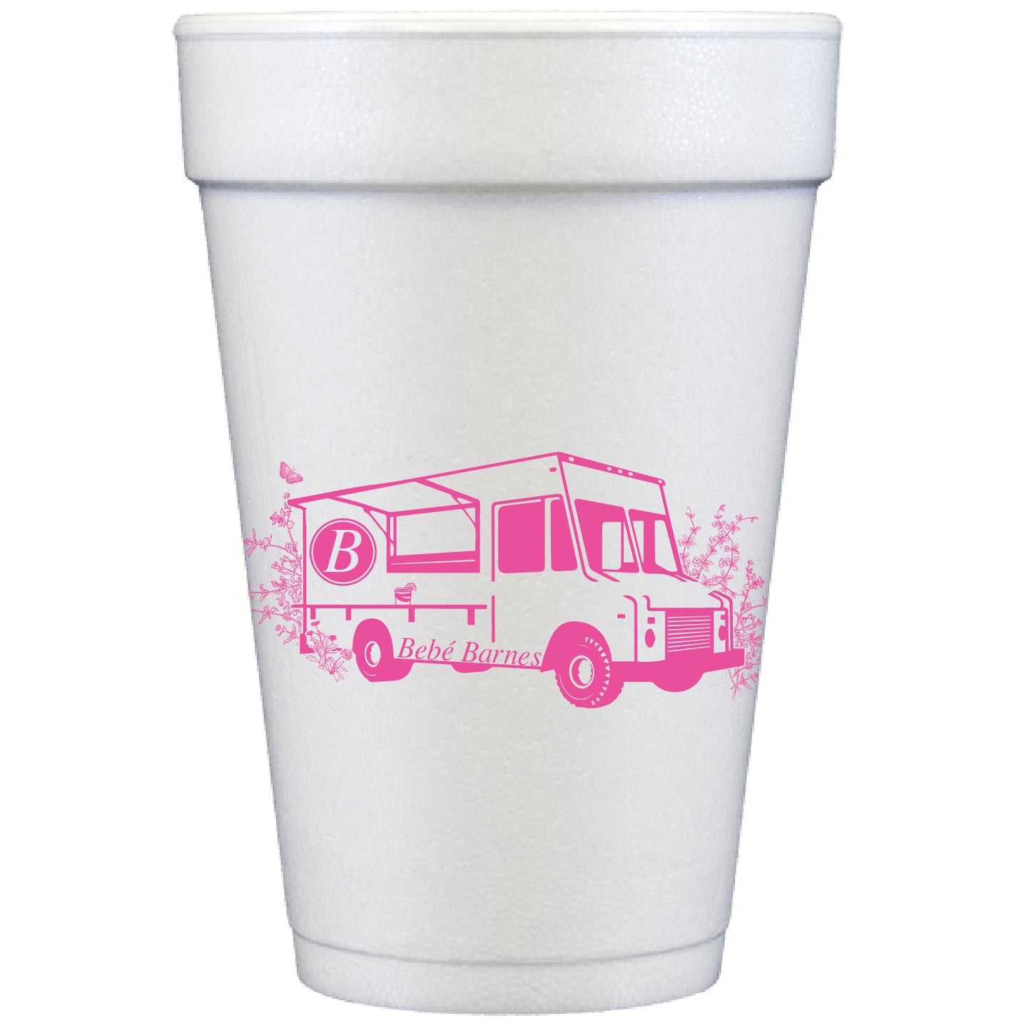 mico food truck | styrofoam cups