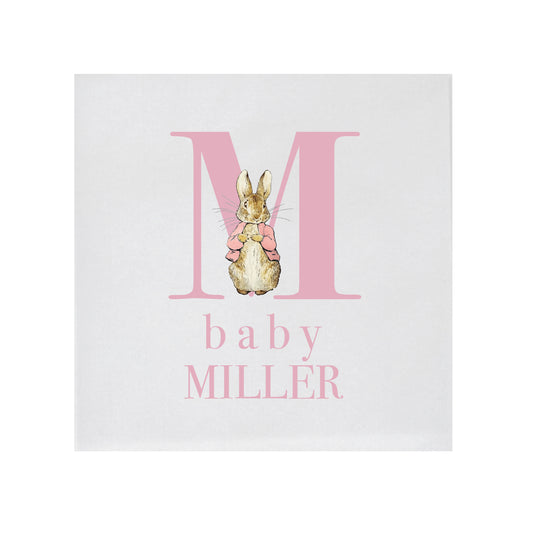 peter rabbit girl | beverage napkins | 3ply or linen | digital