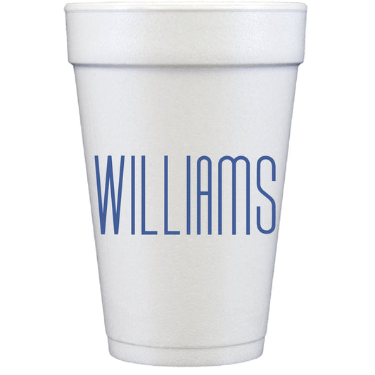 tall | styrofoam cups