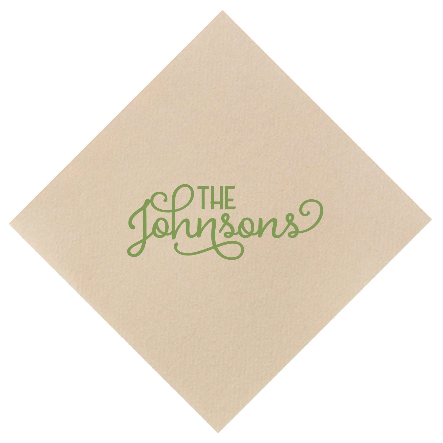 Custom Cocktail Napkin