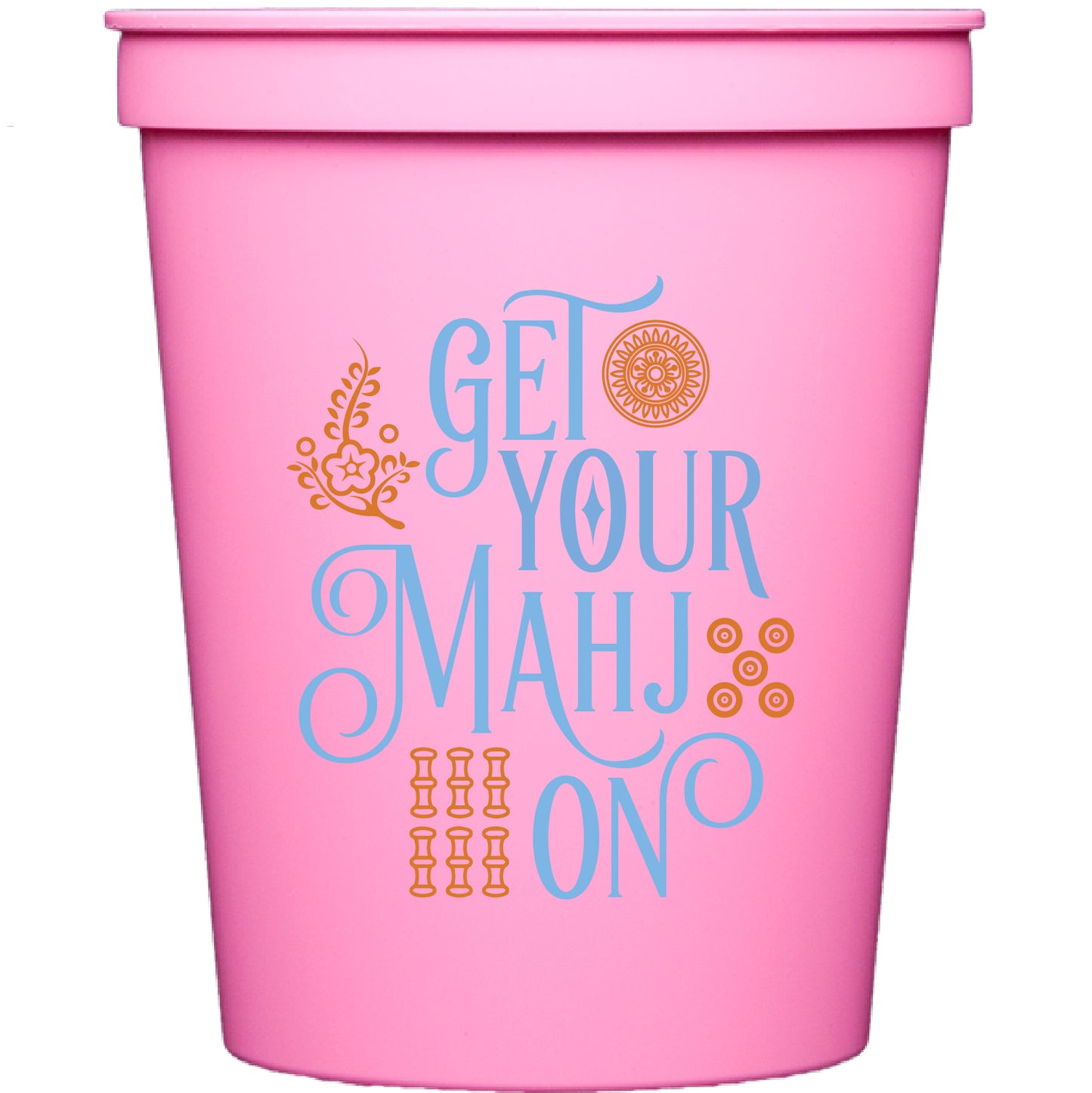 get your mahj on | stadium cups