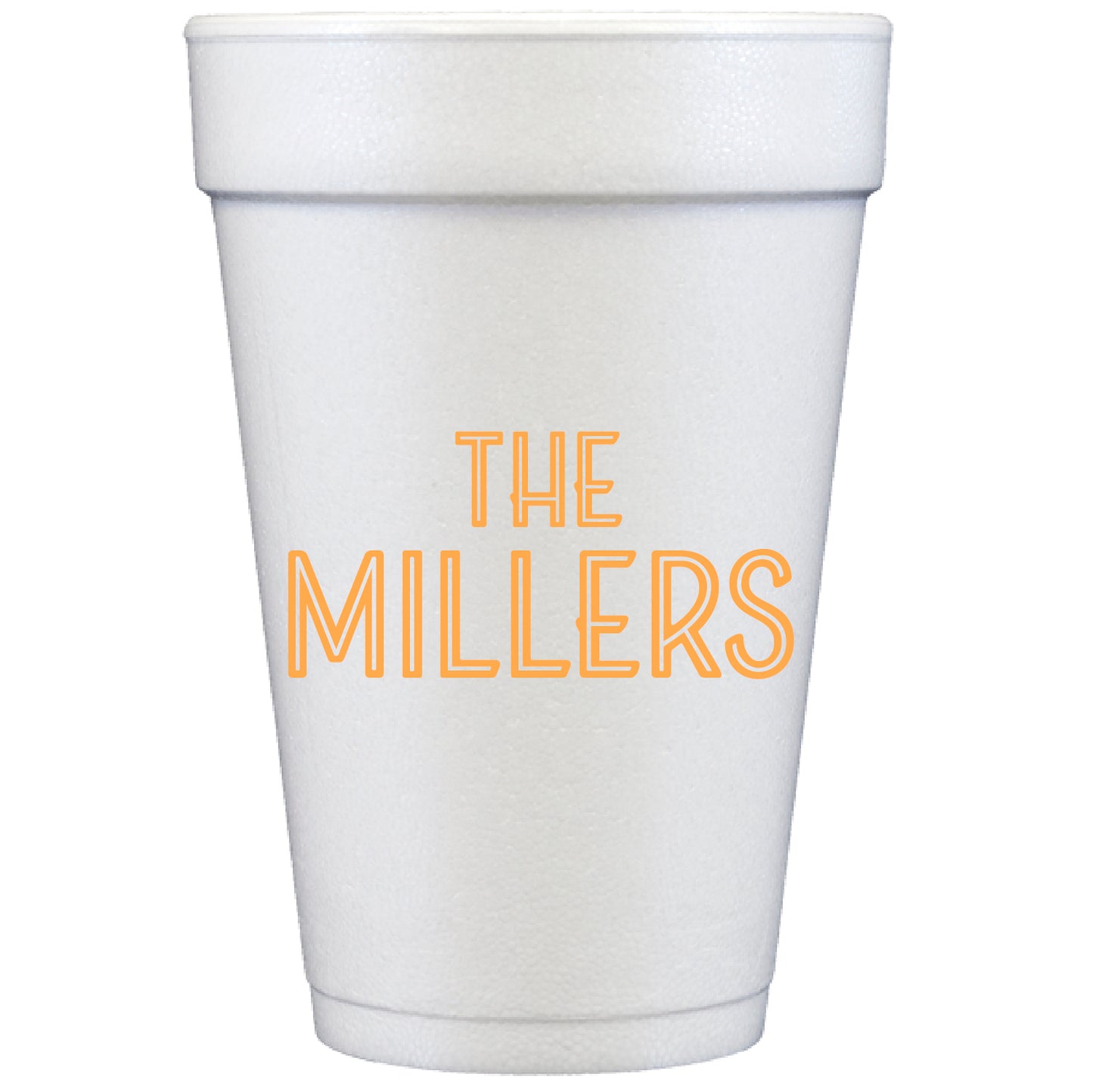 inline name | styrofoam cups