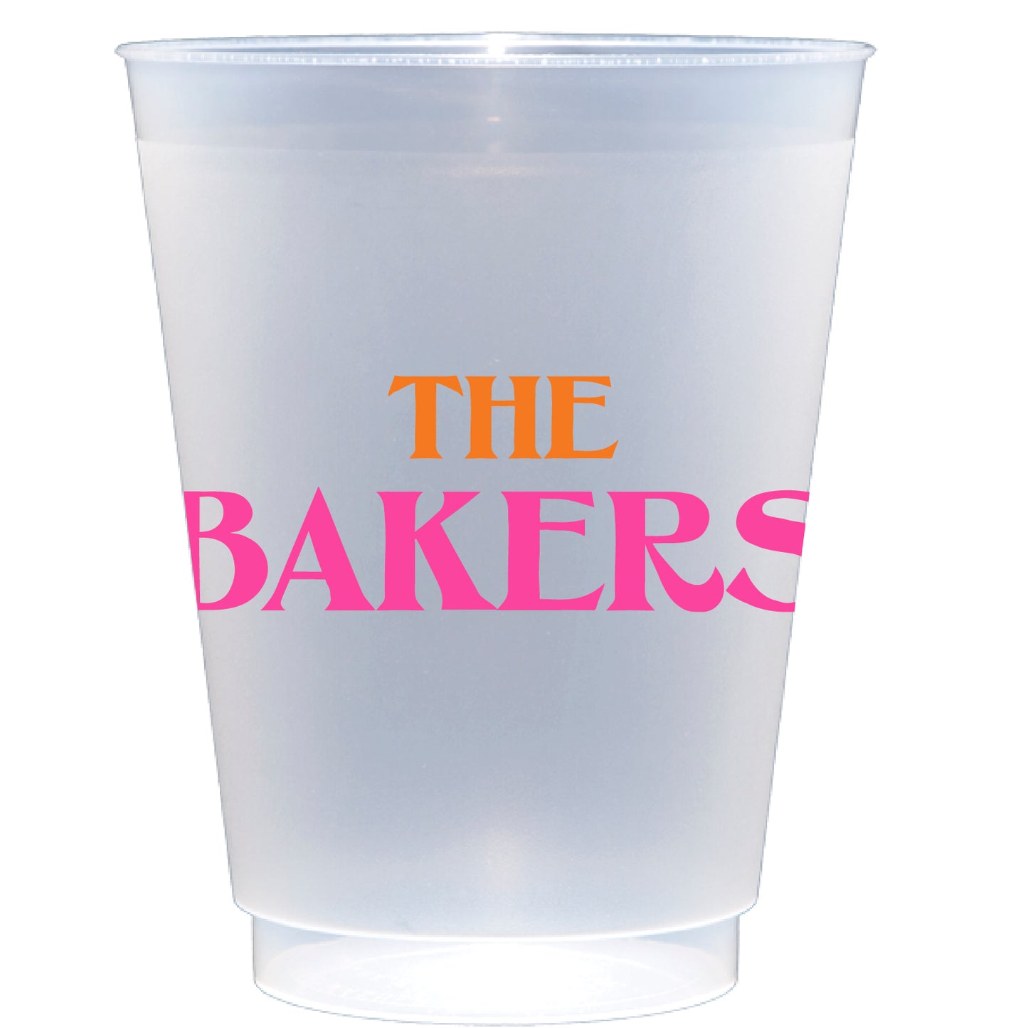 Personalized name | Frosted flex cup