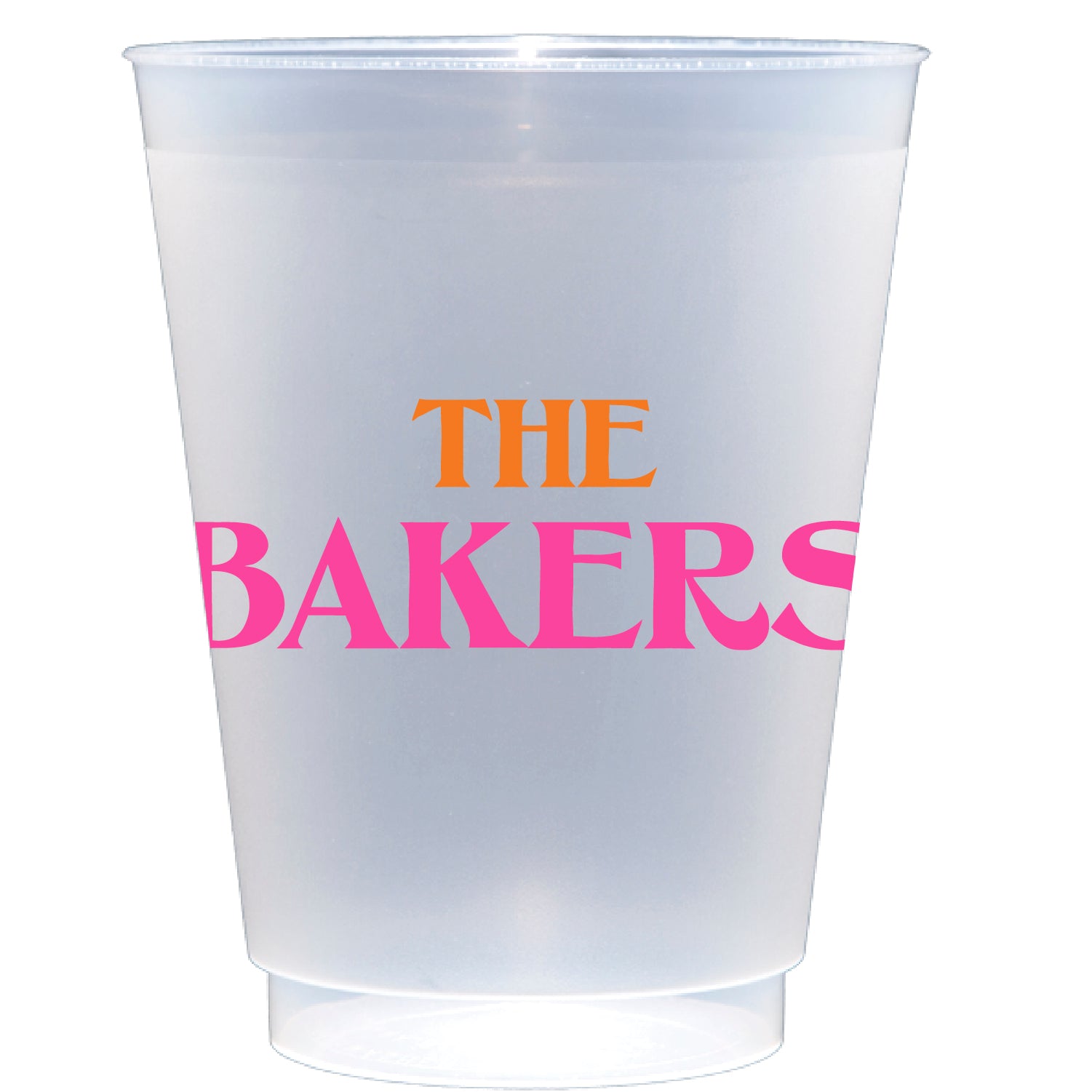 Personalized name | Frosted flex cup